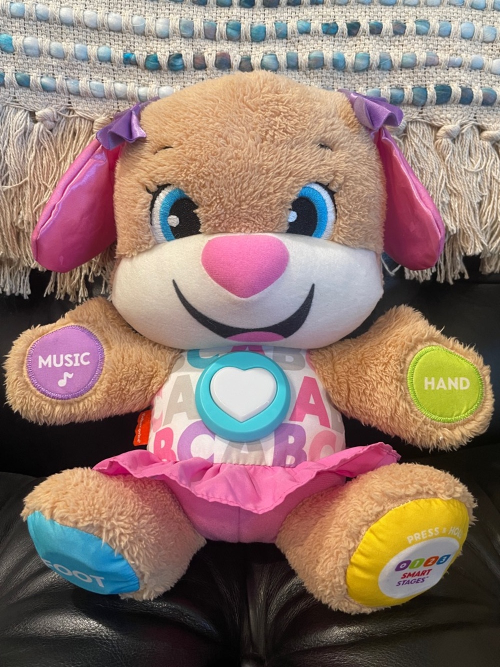 WORKING Fisher-Price Plush Talking Musical Dog